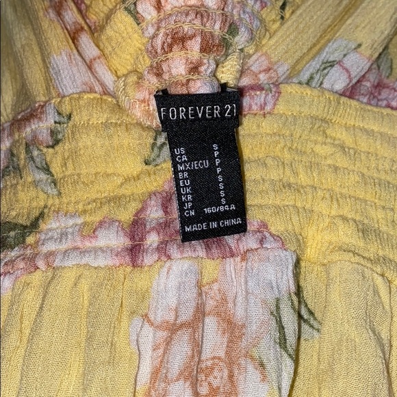 Yellow Summer Maxi Dress - Picture 5 of 5